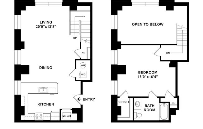 1 bed, 1 bath, 1,183 sqft, $2,995, Unit H-724