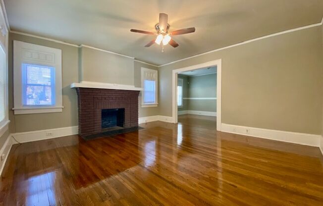 Belmont neighborhood  2 or 3 bed, 2 bath brick bungalow with fenced yard
