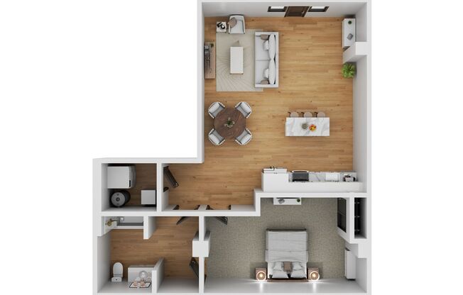 1 bed, 1 bath, 960 sqft, $1,585, Unit 9-108