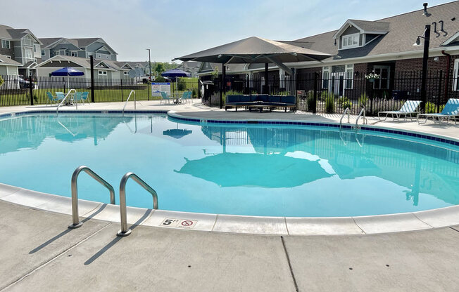 Lounge Chairs at Strathmore Apartment Homes in West Des Moines, Iowa