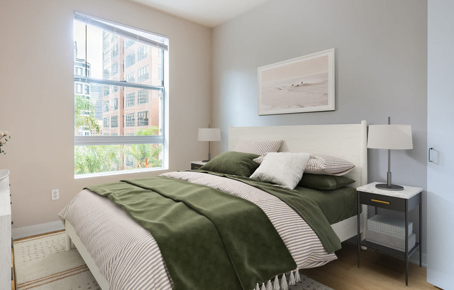 Bedroom with Hard Surface Flooring