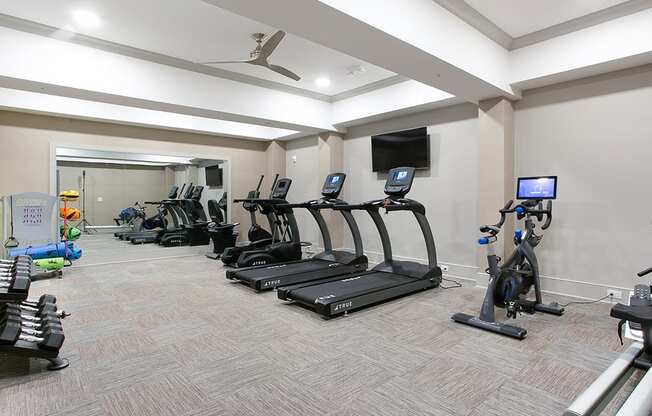 Fitness Center at The Apartments at St. Marys, Raleigh, 27605