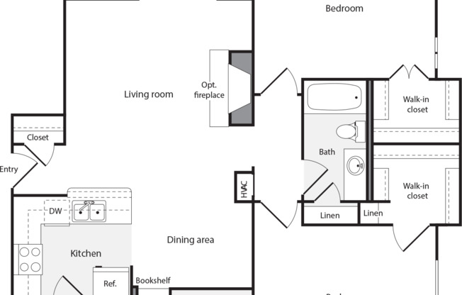 2 beds, 2 baths, 1,164 sqft, $2,691, Unit 409