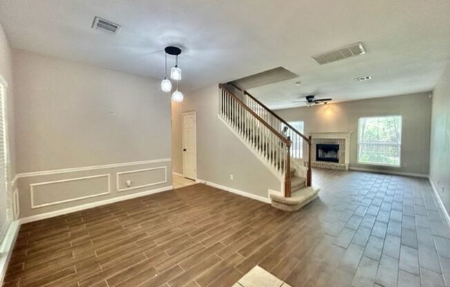 Beautiful 3 bed / 2.5 bath, huge backyard, located in Finesilver Gated Community AVAILABLE NOW!