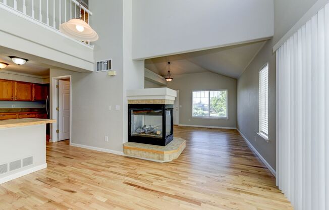 3 bed 3 bath corner lot in Broomfield! Newly refinished wood floors!