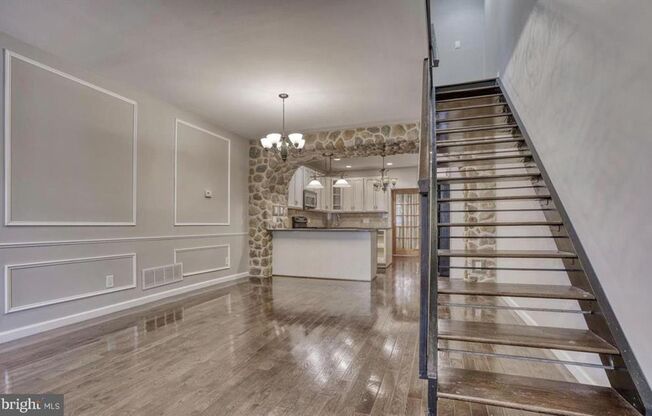 Amazingly renovated 3bd 2.5bth rarely available row-house in the heart of Hampden!