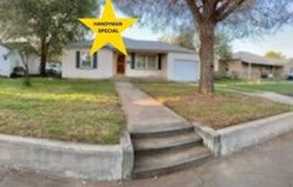 Handyman Special $0 First Month's Rent / “You fix, you SAVE BIG!!” Contact Diane for details: 806 704-3055 ext 2