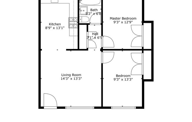 2 beds, 1 bath, 750 sqft, $2,295, Unit 201-05