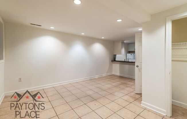 Renovated English Basement in U St area
