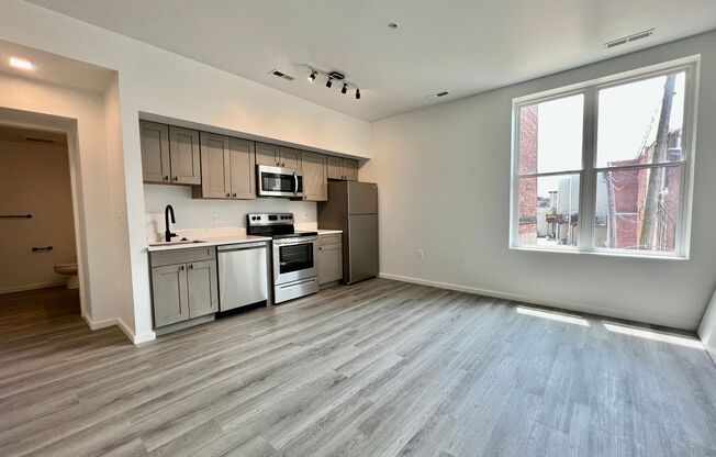 Studio, 1 bath, 450 sqft, $1,372, Unit 204