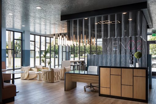 Lobby at SevenO2 Main Apartments, Salt Lake City, 84101