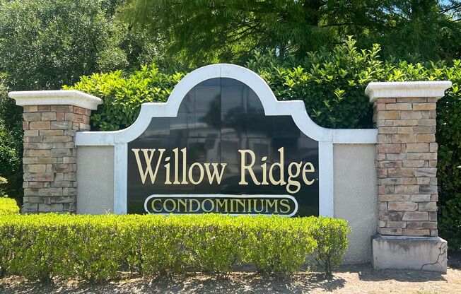 Willow Ridge Condo Available Now!