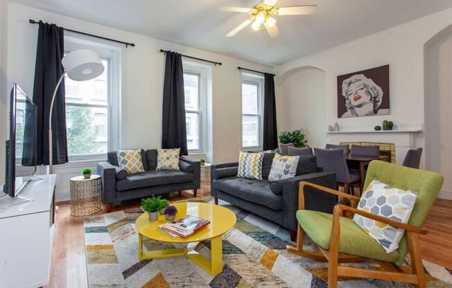 Beautiful and very spacious 3-bedroom unit near rittenhouse square