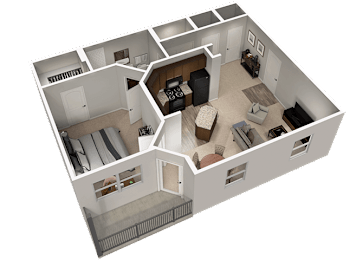 1 bed, 1 bath, 778 sqft, $1,489