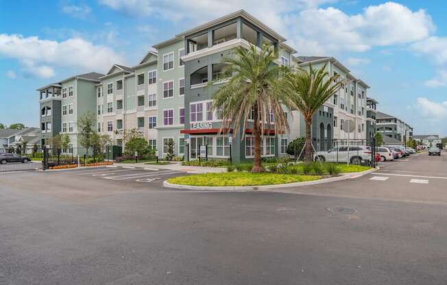 Exterior Of The Leasing Office At Thrive