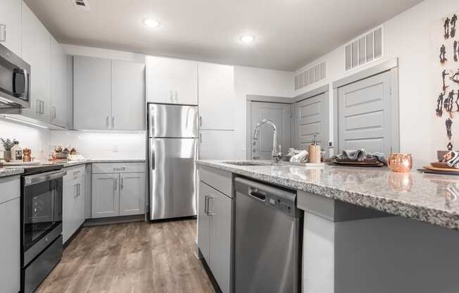 Upland Apartment Kitchen