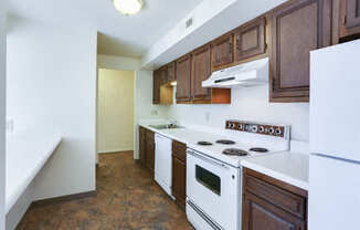 Liberty Square Apartments – Kitchen - Appliances Included - 24 Hour Emergency Maintenance - Garbage Disposal – Dishwasher - Ask for a Tour - Pet Friendly