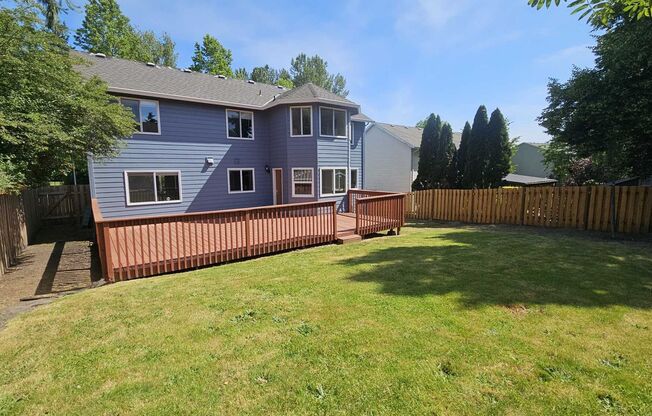Spacious 2467 sq ft 4 Bedroom 2.5 Bath home located adjacent to Summer Lake Park.