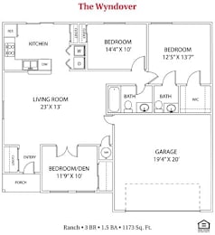  Floor Plan The Wyndover