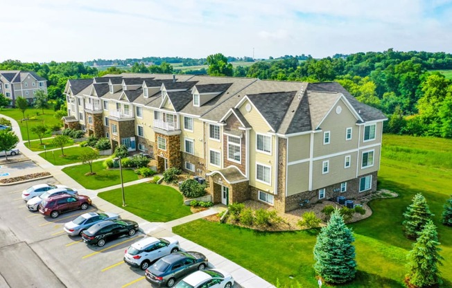 Lush Green Views at Colonial Pointe at Fairview Apartments, Bellevue, NE
