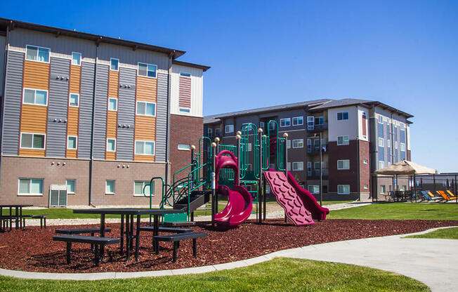 a playground at the residences at silver hill in suitland, md