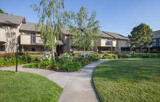 Lush Green Outdoor Spaces at Carrington Apartments, Fremont, CA