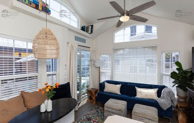 Steps to the sand in Encinitas, your two bedroom home on the 101