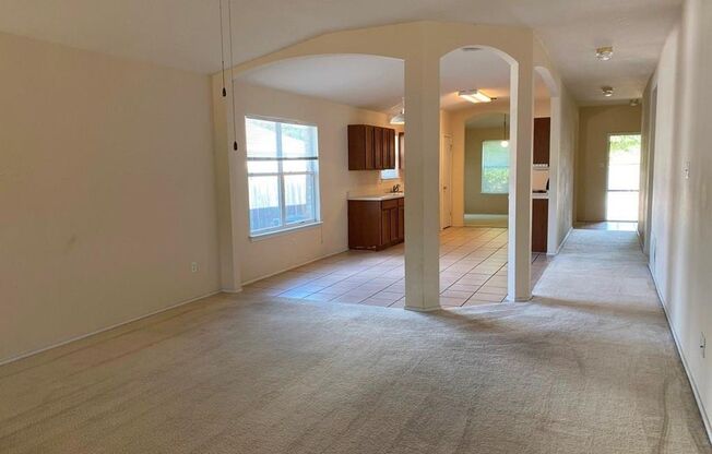 126 Salado Dr in Kyle is a charming single-story brick home nestled in the Silverado at Plum Creek community!