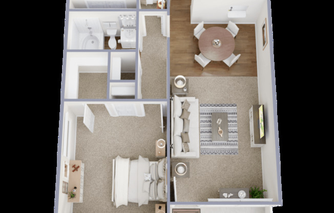 2 beds, 1 bath, 1,000 sqft, $1,425