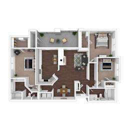 3 beds, 2 baths, 1,352 sqft, $1,877