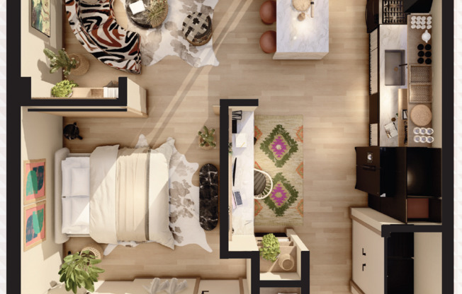 1 bed, 1 bath, 833 sqft, $2,299, Unit 306