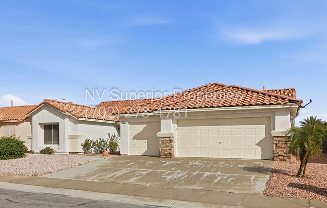 NW!! Single Story!!! 3 Car Garage!!  2 Masters!!! Low Maintenance desert landscape front yard!!  Covered Patio in back yard!! No Carpet!!!!