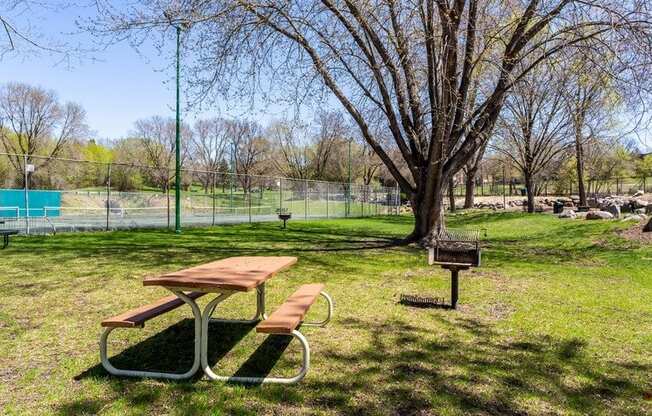 Picnic Area at ReNew at Neill Lake, Eden Prairie, MN, 55344