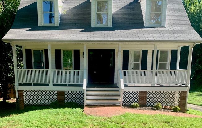 Two-Story Cape Cod- 3 Bed 2 Bath Greensboro Home