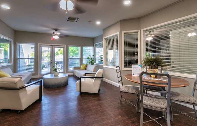 The Resident Services office at The Biltmore Apartments located in the Vickery Midtown neighborhood of Dallas, TX.