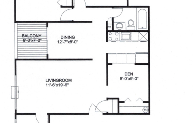 2 beds, 1.5 baths, 830 sqft, $1,395, Unit D5