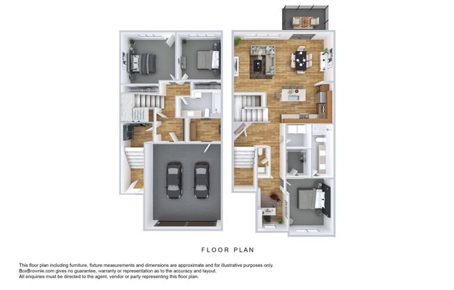 3 beds, 2.5 baths, 2,046 sqft, $3,425, Unit 10175