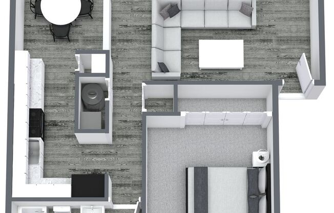 1 bed, 1 bath, 643 sqft, $909, Unit JC4426C