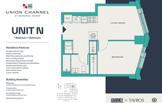 1 bed, 1 bath, $4,000, Unit 6N