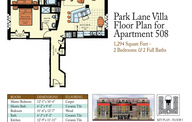 2 beds, 2 baths, 1,541 sqft, $2,375