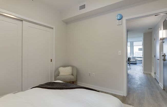 Large Comfortable Bedrooms With Closet at 1405 Point, Baltimore, 21231