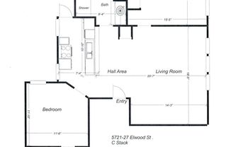 2 beds, 1 bath, 1,050 sqft, $2,350, Unit 5721 Elwood St. #C2