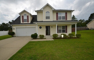 Two Story Home with 3 bedrooms PLUS a Bonus Room in a Lovely Area North of Bragg