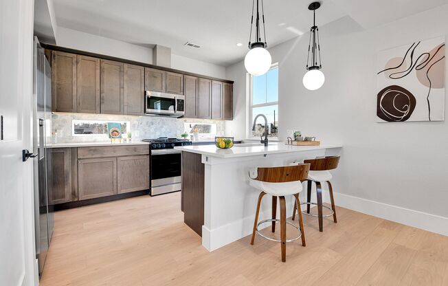 Luxury New Build 3 Bed + Office townhouse that BACKS UP TO A PARK  1 MONTH FREE!