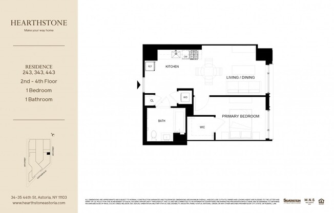 1 bed, 1 bath, $3,071, Unit 243