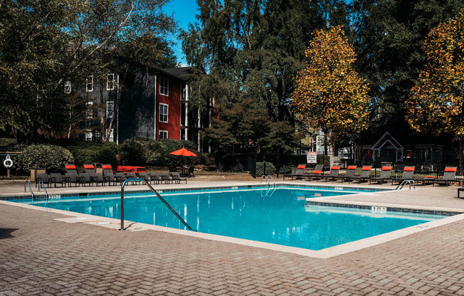 Pool  at Elme Druid Hills, Atlanta, Georgia