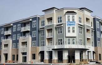 View of Building 4 under construction