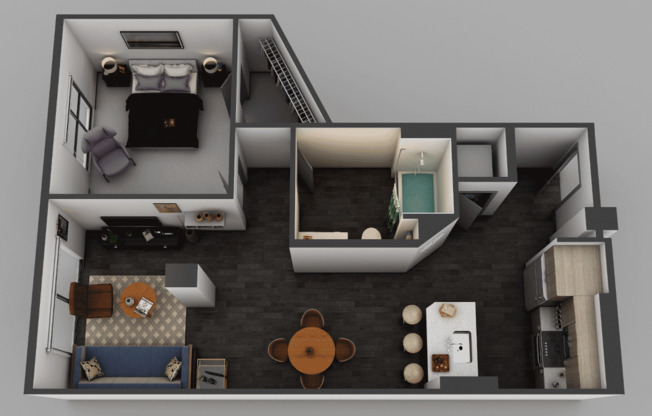 1 bed, 1 bath, 746 sqft, $2,210, Unit 2133