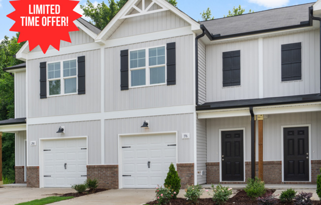 $500 Off Your First Full Month- Move in Special! 3 Bedroom Townhome in Smithfield!