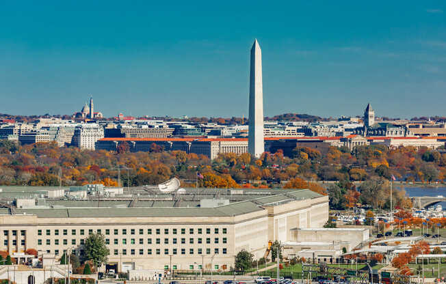 Views of the DC Monuments and Skyline